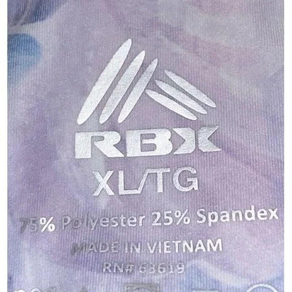 Womens RBX Live Life Active Colorful Athletic Performance Leggings - Picture 4 of 6